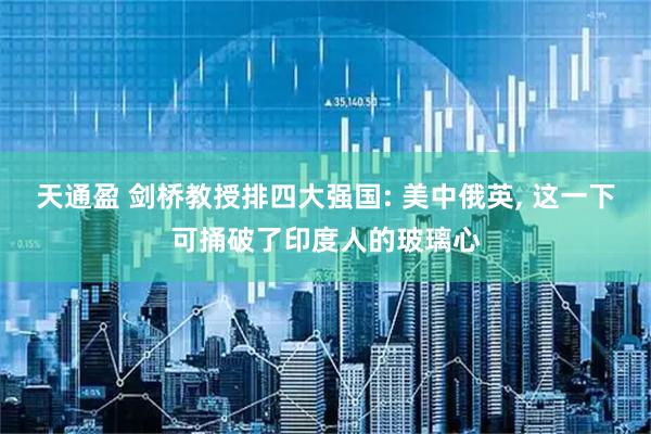 天通盈 剑桥教授排四大强国: 美中俄英, 这一下可捅破了印度人的玻璃心